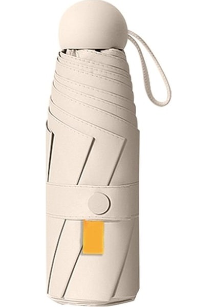 Hss Rüzgar Geçirmez Otomatik Şemsiye - Bej (Yurt Dışından)