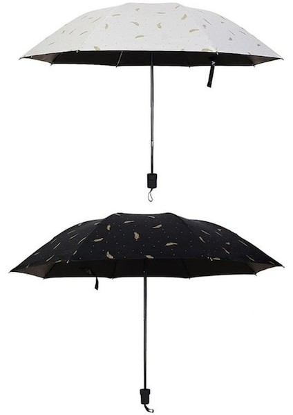 Hss Dayanıklı Güneş Yağmur Rüzgar Geçirmez Şemsiye - Beyaz (Yurt Dışından) modelleri