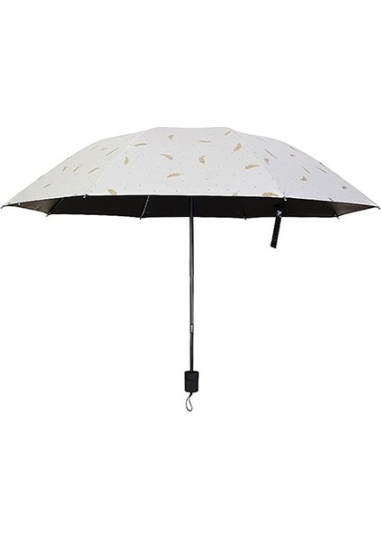 Hss Dayanıklı Güneş Yağmur Rüzgar Geçirmez Şemsiye - Beyaz (Yurt Dışından) fırsatları