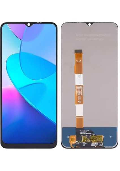 Vivo Y11S Uyumlu LCD Dokunmatik Ekran Çıtasız Siyah Servıce