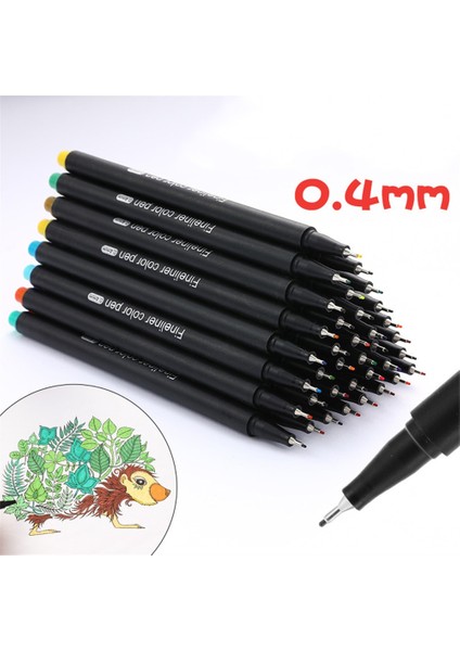 48 Adet Tarzı Renkler Iğne Tüp Kalem Seti Ince Uçlu Işaretleme Kalemleri Metal Cam Su Geçirmez Kanca Çizgi Kalem (Yurt Dışından) fiyatları