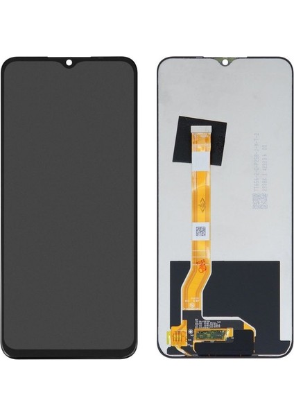 Oppo A78 Uyumlu LCD Dokunmatik Ekran Çıtasız Siyah (5g)(Tamir Seti Hediyeli)