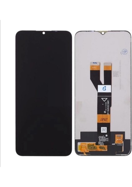 Oppo C21 Uyumlu LCD Dokunmatik Ekran Çıtasız Siyah Servıce(Tamir Seti Hediyeli)