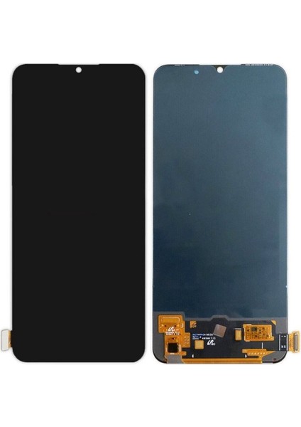 Oppo A73 Uyumlu LCD Dokunmatik Ekran Çıtasız Siyah Servıce (4g)