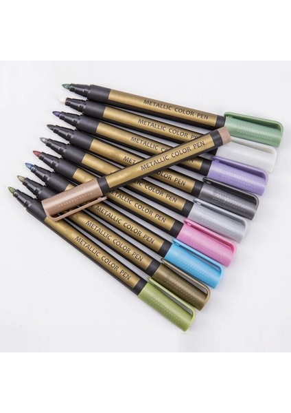 1 Adet Pembe Stil Metalik Boya Işaretleyiciler Doğum Günü Hediye Kartı Albümü Gümüş Altın Beyaz Fotoğraf Albümü Kartı Için Kalıcı Yazma Işaretleyiciler Dıy Zanaat Çocuklar (Yurt Dışından) modelleri