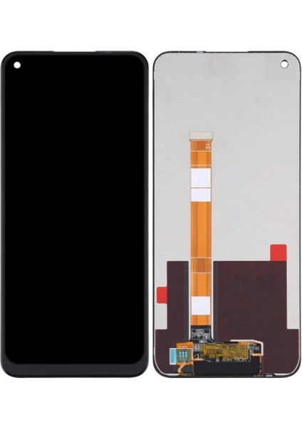 Oppo A33 2020 Uyumlu LCD Dokunmatik Ekran Çıtasız Siyah(Tamir Seti Hediyeli)