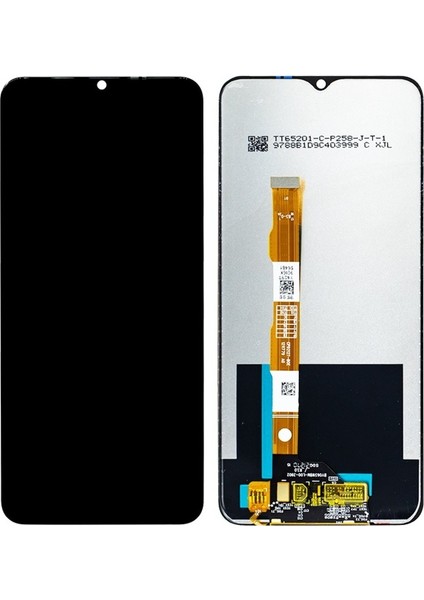 Vivo Y15S Uyumlu LCD Dokunmatik Ekran Çıtasız Siyah
