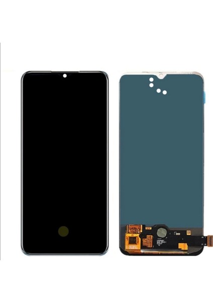 Vivo Y70 Uyumlu LCD Dokunmatik Ekran Çıtasız Siyah OLED (6.44)