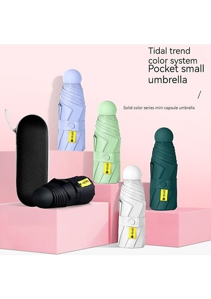 Hss Taşınabilir Güneş Şemsiyesi Güneşlik Uv Koruması Yağmur Veya Parlatıcı -Gri (Yurt Dışından) modelleri