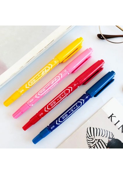 Çikolata Tarzı 12 Renk Çift Kafa Boya Marker Yağlı Kalıcı Marker Su Geçirmez Hızlı Kuru Sanat Resim Kırtasiye Okul Ofis Tedarikçiler (Yurt Dışından) indirimleri