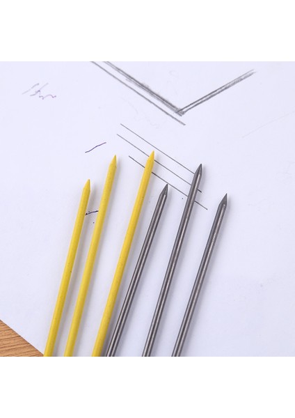 2 Adet Tarzı 18 Dolum Uçlu Olid Marangoz Kalem Seti Dahili Kalemtıraş Derin Delik Mekanik Kalem Marker Işaretleme Aracı (Yurt Dışından) indirimleri