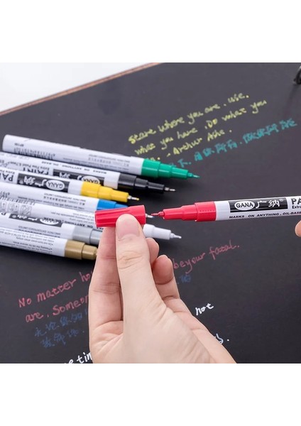 Beyaz Stil 1 Adet Metalik Işaretleyici Seçmek Için 8 Renk Ekstra Ince Nokta Boya Işaretleyici Toksik Olmayan Kalıcı Işaretleyici Kalem Dıy Sanat Marker (Yurt Dışından) fırsatları