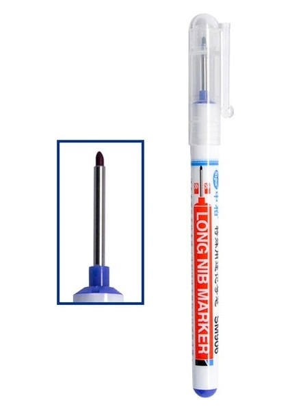 Kırmızı Stil 20MM Su Direnci Banyo Derin Delik Uzun Uç Işaretleme Kalemleri Çok Fonksiyonlu Ağaç Işleme Yenileme Derinlik Işaretleme Kalemi (Yurt Dışından)