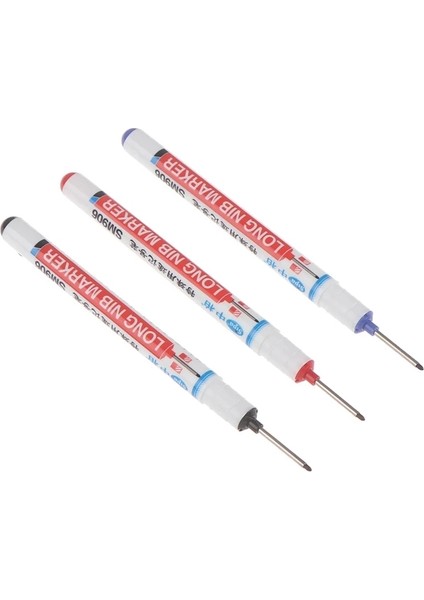 Kırmızı Stil 20MM Su Direnci Banyo Derin Delik Uzun Uç Işaretleme Kalemleri Çok Fonksiyonlu Ağaç Işleme Yenileme Derinlik Işaretleme Kalemi (Yurt Dışından) modelleri