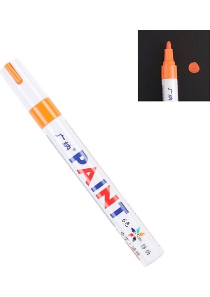 NO.558 Tarzı Boya Temizleyici Araba Jant Lastiği Yağlı Boya Kalem Oto Lastik Lastik Cilalar Metal Kalıcı Işaretleyici Grafiti Dokunmatik Çizik Islak Balmumu (Yurt Dışından)