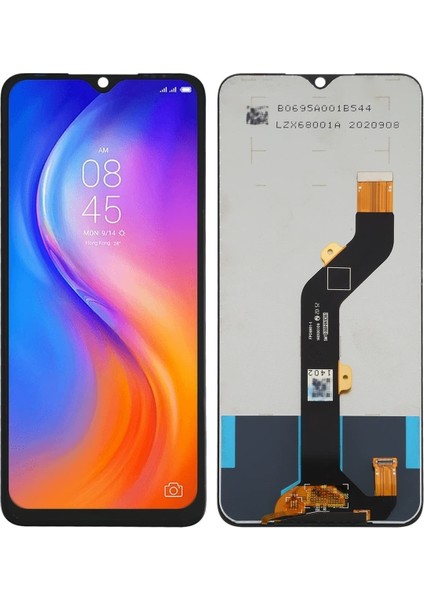 Infınıx Hot 12 Pro Uyumlu LCD Dokunmatik Ekran Çıtasız Siyah