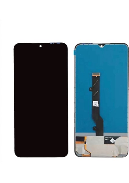 Infınıx Note 12i Uyumlu LCD Dokunmatik Ekran Çıtasız Siyah