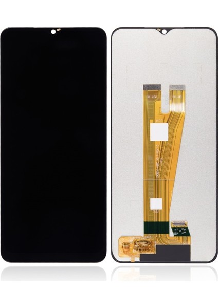 Samsung Galaxy A04 A045 Uyumlu LCD Dokunmatik Ekran Çıtasız Siyah
