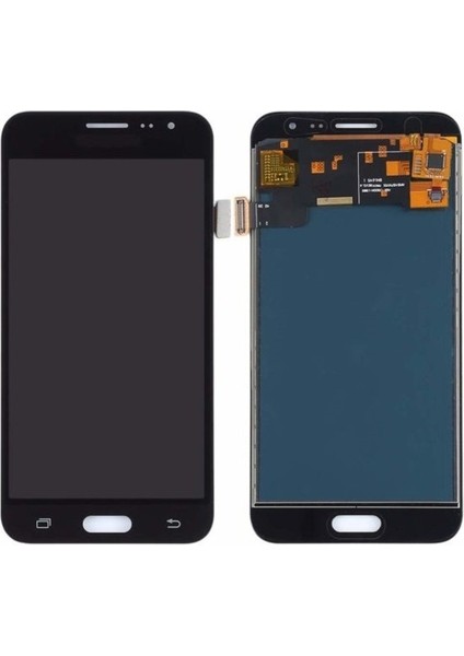 Samsung J3 J320 Uyumlu LCD Dokunmatik Ekran Revize Siyah