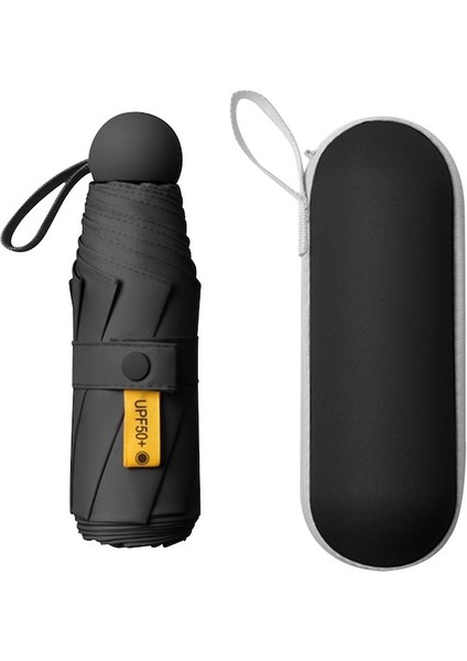 Hss Seyahat Güneşlik Şemsiye Cep Şemsiye Çanta Şemsiye Sağlam-Turuncu (Yurt Dışından) fırsatları