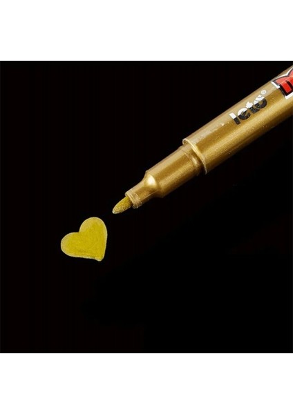 Altın Tarzı Altın Gümüş Renk Işaretleyici Kalem Metalik Kalem Kağıt Etiketi Fotoğraf Albümü Scrapbooking Parti Doğum Günü Süslemeleri (Yurt Dışından)