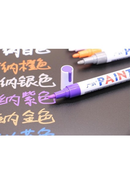 Mor Tarzı Renkli Su Geçirmez Marke Kalem Albümü Grafiti Kalemi Rötuş Kalemi Ofis Okul Yazma Malzemeleri Işaretleyici Kalemler Dıy (Yurt Dışından)