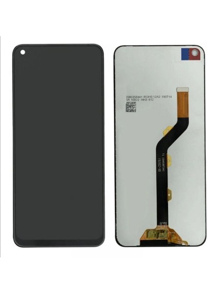 Infınıx S5 Uyumlu LCD Dokunmatik Ekran Çıtasız Siyah (X652)