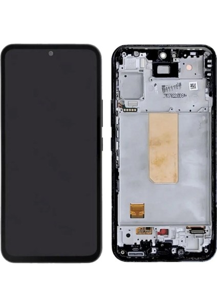 Samsung Galaxy A54 5g A546 Uyumlu LCD Dokunmatik Ekran Çıtalı Siyah