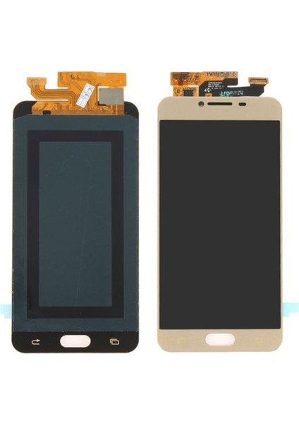 Samsung C5 C5000 Uyumlu LCD Dokunmatik Ekran Gold