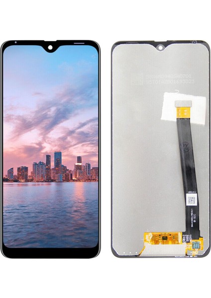 Samsung Galaxy A10E A102 Uyumlu LCD Dokunmatik Ekran Çıtasız Siyah