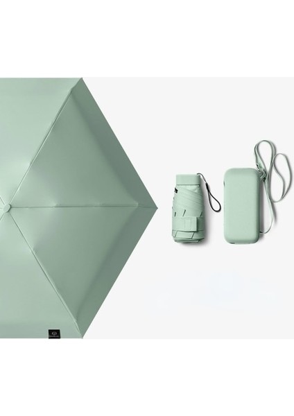 Lbw Kompakt ve Portatif Güneşlik Şemsiye - Nane Yeşili (Yurt Dışından)