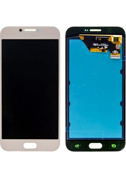 Samsung A8 2016 A810 Uyumlu LCD Dokunmatik Ekran Gold Revize