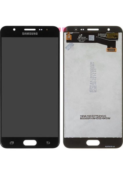Samsung J7 Prıme G610 Uyumlu LCD Dokunmatik Ekran Siyah