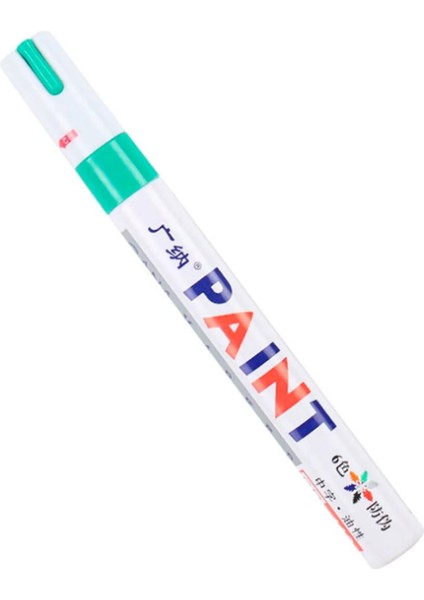 Yeşil Stil Su Geçirmez Kauçuk Kalıcı Boya Marker Kalem 15ML Kalıcı Boya Marker Kalem Graffti Yağlı Marker Kalem Kırtasiye Malzemeleri (Yurt Dışından)