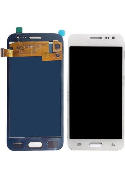 J2 J200 Uyumlu LCD Dokunmatik Ekran Revize Beyaz