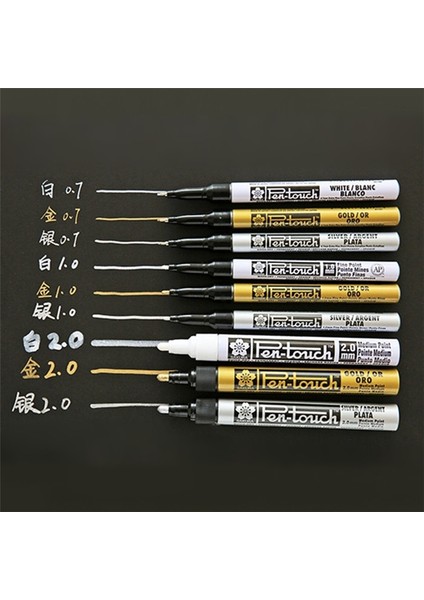 Herhangi Bir Renk Herhangi Bir Boyut Stili 1 Adet Sakura Su Geçirmez Yağlı Kalıcı Boya Marker Imza Kalem Lastik CD Cam Sanatı Komik Boyama Okul Ofis Tedarik Kırtasiye (Yurt Dışından)