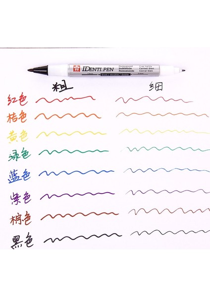 Çift Kafa Mor Tarzı Sakura Yağ Marker Kalemler Kalıcı Tek Çift Kafalar Su Geçirmez Cdglassfotoğraf Kağıdıkumaş Sanatı Çizim Marker Graffiti Xpkxyk-T (Yurt Dışından) modelleri