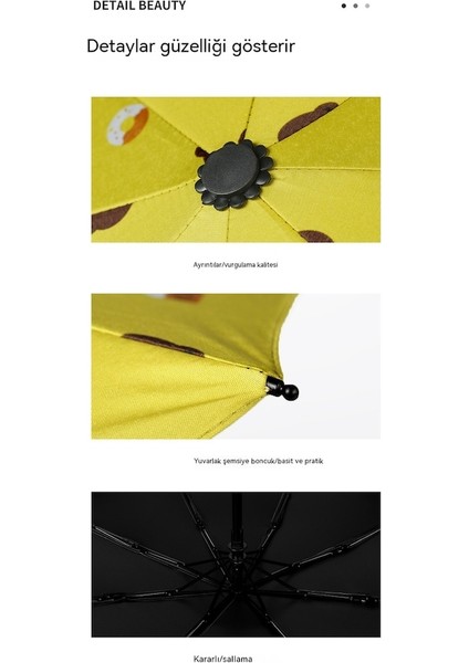 Ww Tam Otomatik Ayı Güneş Kremi Şemsiye-Koyu Mavi (Yurt Dışından) fiyatları