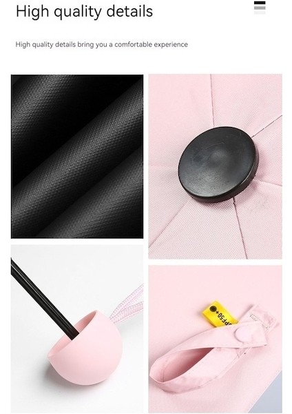 Hyt-Outdoor Portatif Kalınlaştırılmış Şemsiye-Pembe (Yurt Dışından) modelleri