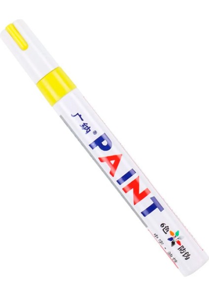 Sarı Stil Su Geçirmez Kauçuk Kalıcı Boya Marker Kalem 15ML Kalıcı Boya Marker Kalem Graffti Yağlı Marker Kalem Kırtasiye Malzemeleri (Yurt Dışından)