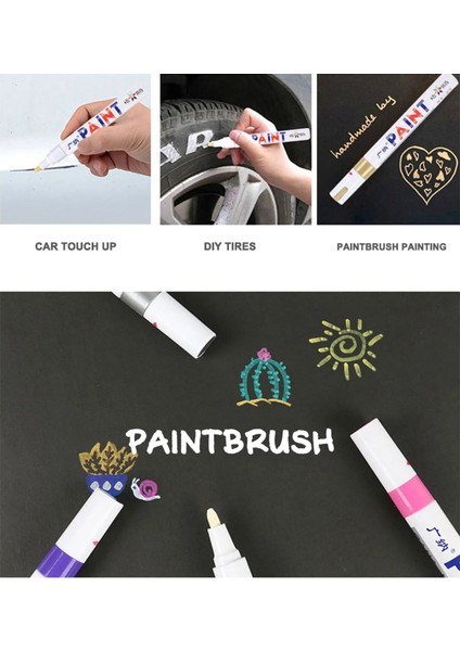 Sarı Stil Su Geçirmez Kauçuk Kalıcı Boya Marker Kalem 15ML Kalıcı Boya Marker Kalem Graffti Yağlı Marker Kalem Kırtasiye Malzemeleri (Yurt Dışından) modelleri