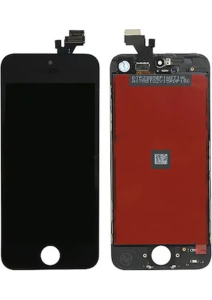 Iphone 5 Siyah Uyumlu LCD Dokunmatik Ekran