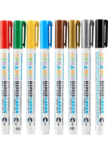 8 Renk Stili Simbalion 8 Renk Seramik Işaretleyici Boyalı Seramik Pigment Işaretleyici Kalem Yaratıcı Dıy Serisi Seramik Renkli Kalem (Yurt Dışından) fiyatları