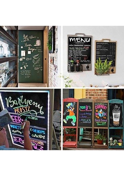 6 mm Mavi Stil 8 Paket Floresan Sıvı Tebeşir Işaretleyici Grafiti Çizim Sanatı Kaynağı Silinebilir Tebeşir Işaretleyici Tozsuz Su Bazlı (Yurt Dışından) indirimleri
