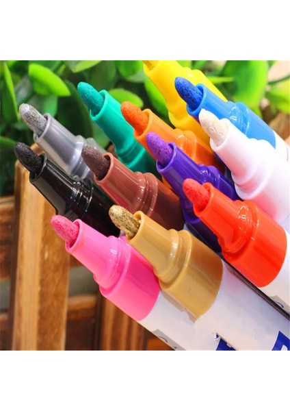 Mavi Stil 12 Renk Su Geçirmez Kalıcı Boya Marker Kalem Yazma Okulu Öğrenci Ofis Malzemeleri (Yurt Dışından) indirimleri