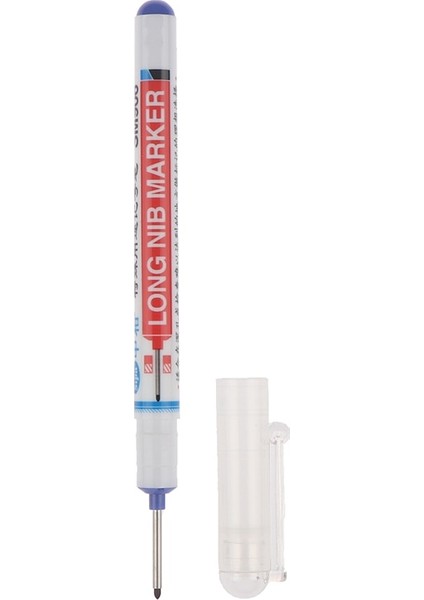 Mavi Stil Sıcak Satış 1 Adet Uzun Kafa Işaretleyiciler Banyo Ağaç Işleme Dekorasyon Çok Amaçlı Derin Delik Işaretleyici Kalemler (Yurt Dışından)