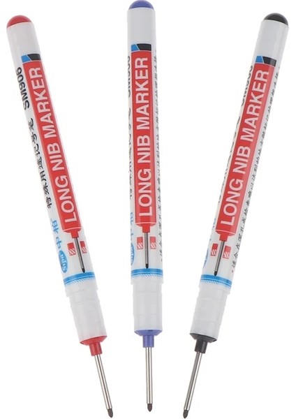 Mavi Stil Sıcak Satış 1 Adet Uzun Kafa Işaretleyiciler Banyo Ağaç Işleme Dekorasyon Çok Amaçlı Derin Delik Işaretleyici Kalemler (Yurt Dışından) fiyatları