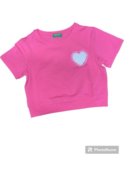 Kız Çocuk Tişört BNT-G21266-029