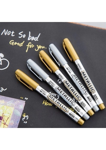 2 Adet Yeşil Stil 2pcslot Dıy Metalik Su Geçirmez Kalıcı Boya Marker Kalemler Altın ve Gümüş Çizim Öğrencileri Malzemeleri Için Işaretleyici Craftwork Kalem (Yurt Dışından) fiyatları