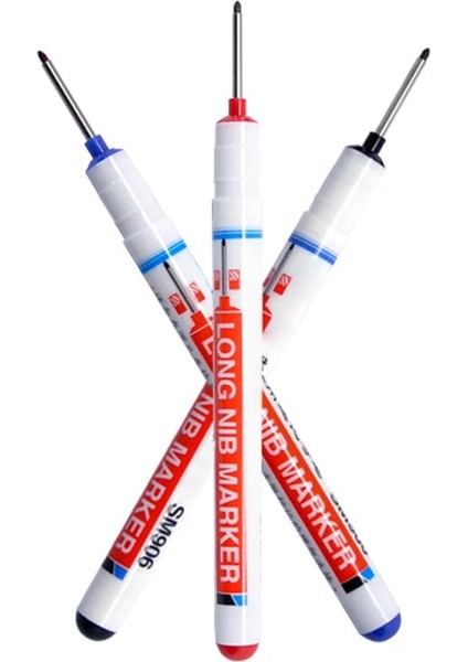 Kırmızı 1pc Tarzı Arker Kalem Uzun Uç Derin Delik Suya Dayanıklı Metal Yüzey Cetvel Kalemi Öğrenci Okul Ofis Kırtasiye #920 (Yurt Dışından) fırsatları